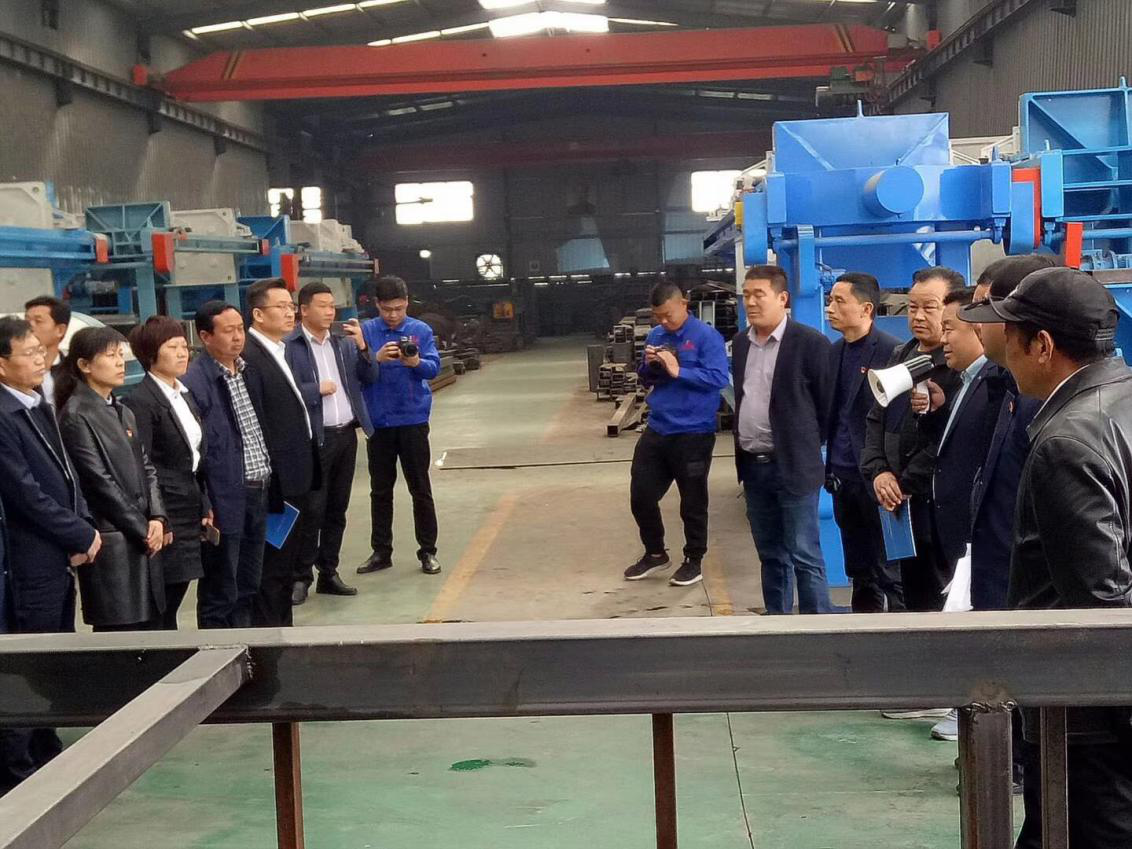 The Delegation Of Leaders From Yuzhou City Came To Visit Our Company For Inspection And Guidance