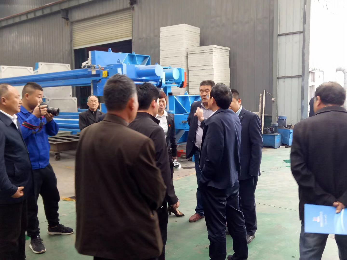 The Delegation Of Leaders From Yuzhou City Came To Visit Our Company For Inspection And Guidance