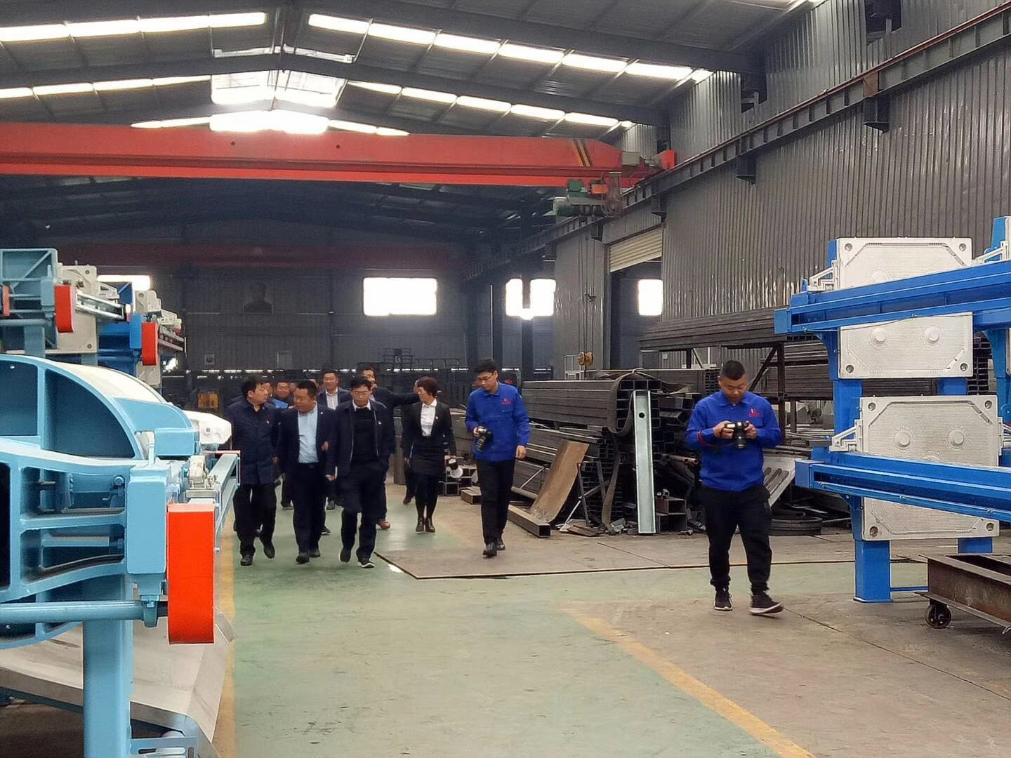 The Delegation Of Leaders From Yuzhou City Came To Visit Our Company For Inspection And Guidance