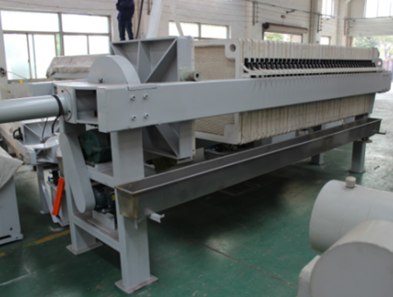 Plate and Frame Electric Mechanical Compacting Filter Press